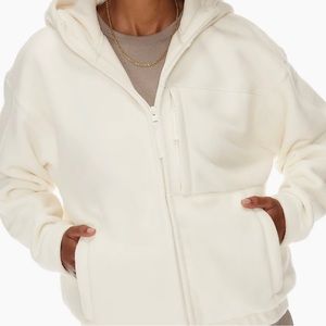 SOLD tna polar fleece zip up